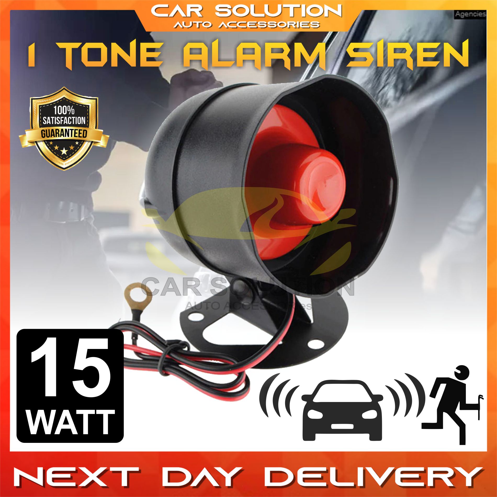 1 TONE SIREN (CAR ALARM SIREN) 12V 15W Shopee Malaysia