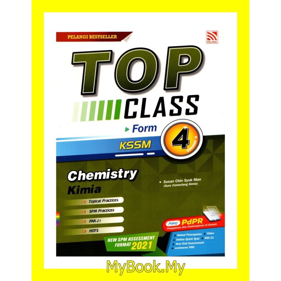 Myb Buku Latihan Top Chemistry Kimia Dwibahasa Tingkatan 4 Pelangi Shopee Malaysia