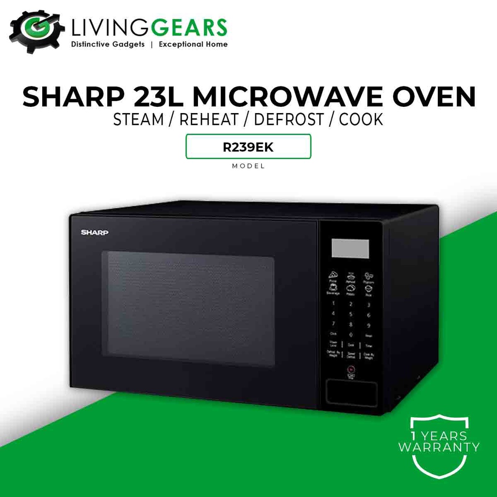 Sharp Microwave Oven ( 20L / 23L ) R2021GK R207EK R239EK Shopee Malaysia
