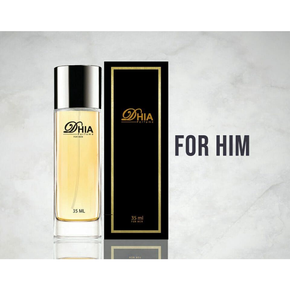[10 Pilihan Wangian] Dhia Perfume for Him Minyak Wangi Lelaki Men