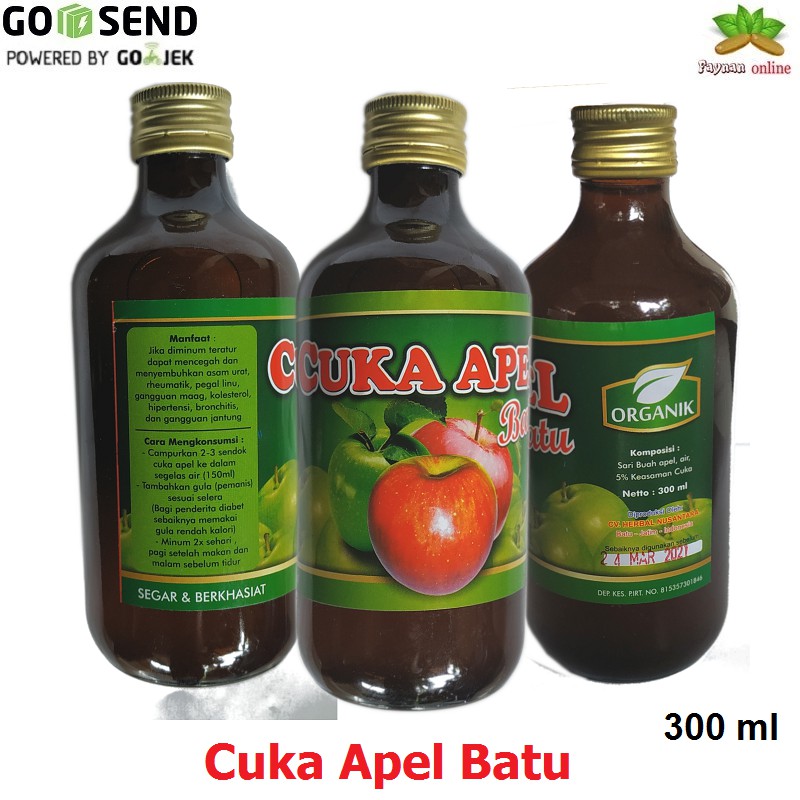 Herbal Apple Vinegar Stone Herbal Cuka Apel Batu Shopee Malaysia