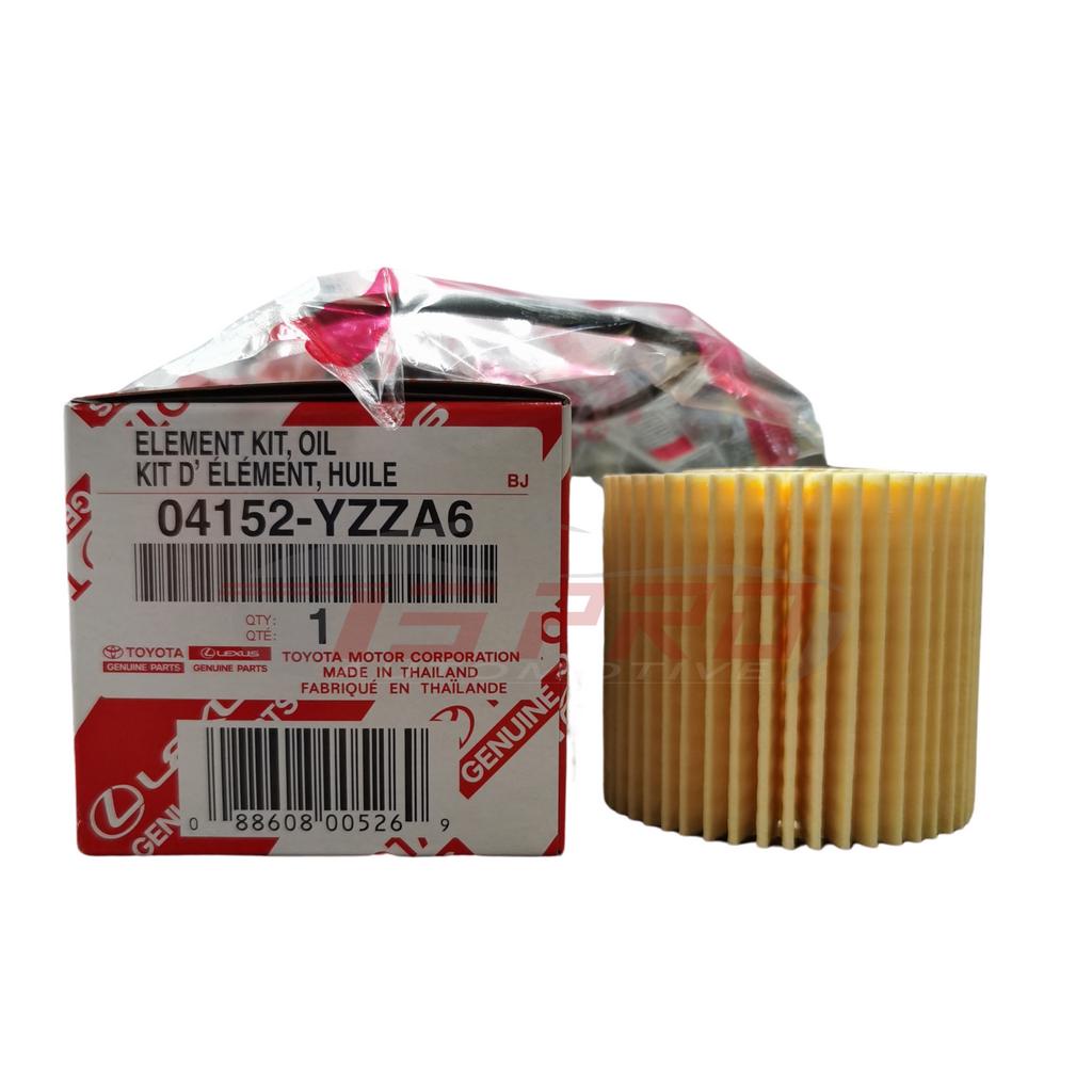 Toyota Genuine 04152 YZZA6 Oil Filter Wish ZGE20 21 Altis ZRE141 2 3 