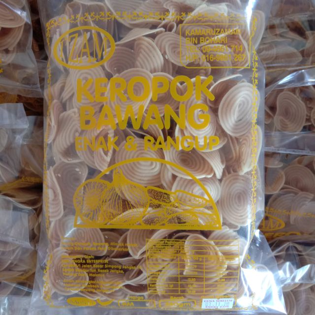 Freshh dari kilangg🔥🔥 Kerepek Bawang Jengka 14 350g ...