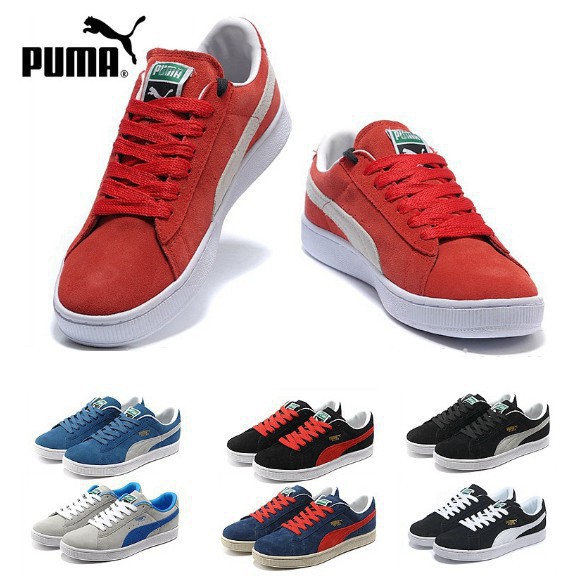 puma shoes orange colour