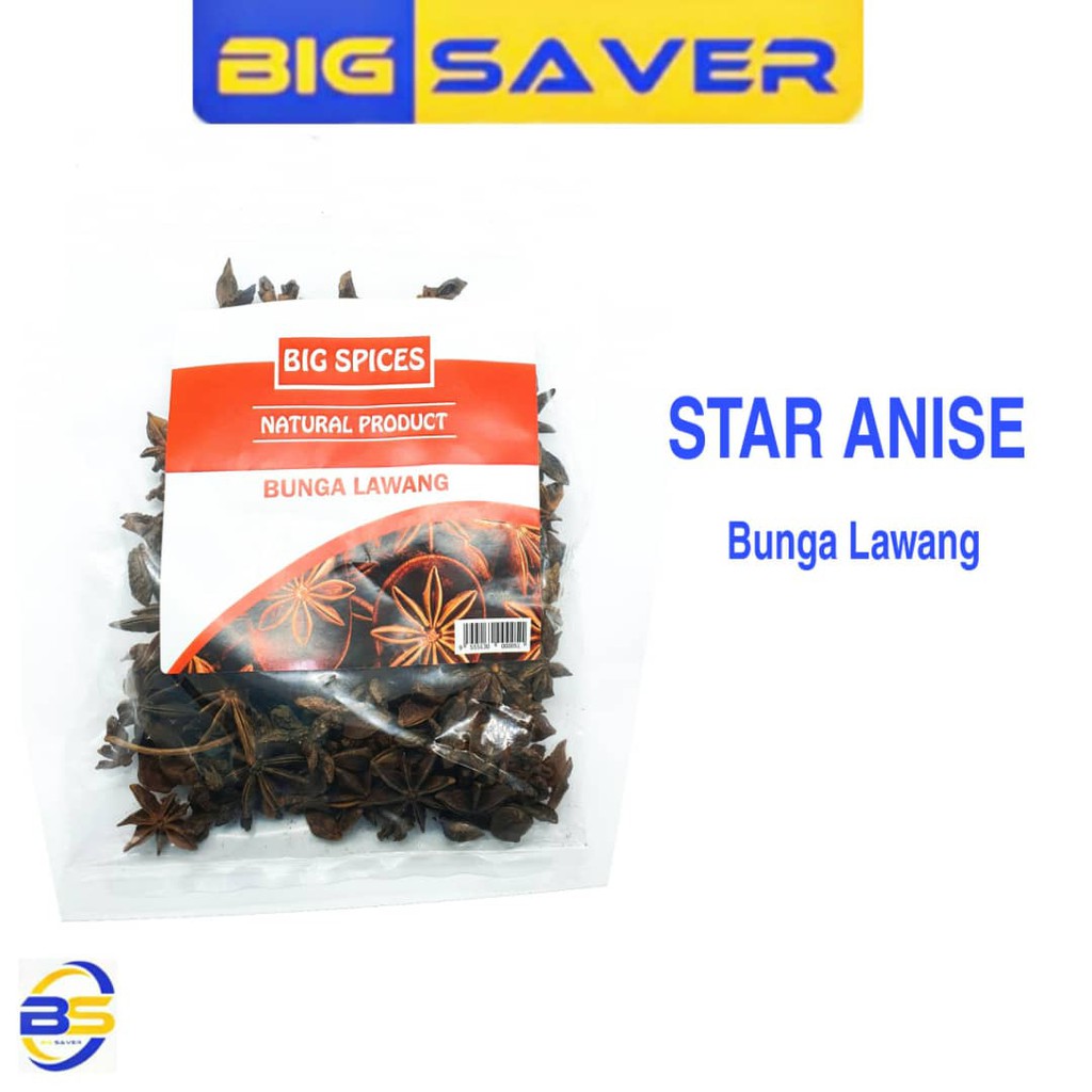  SAME DAY DELIVERY Star Anise Bunga  Lawang  Rempah Spices 