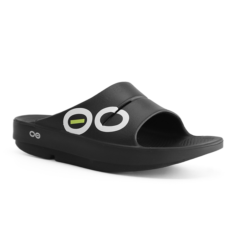 oofos men's slide sandals