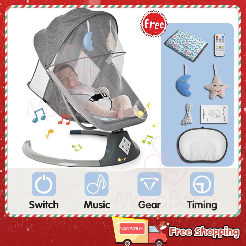 Mafababe Mastela 3IN1 Baby Swing Newborn to 3 Years Baby Auto Swing