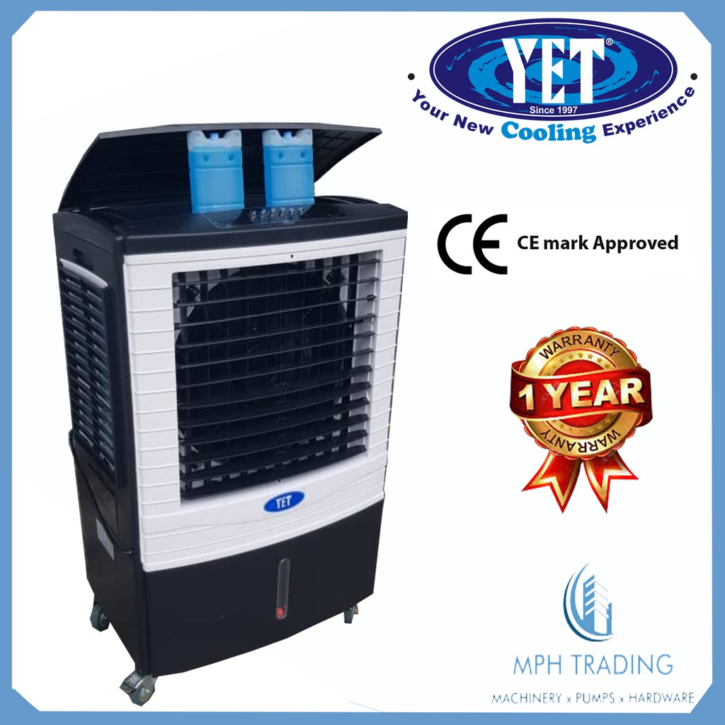 [FREE ICE PACK] YET YF46i Powerful Portable Home 60L Tank Air Cooler