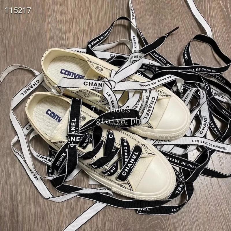 chanel shoe laces