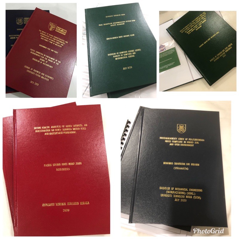 thesis hardcover binding bukit mertajam