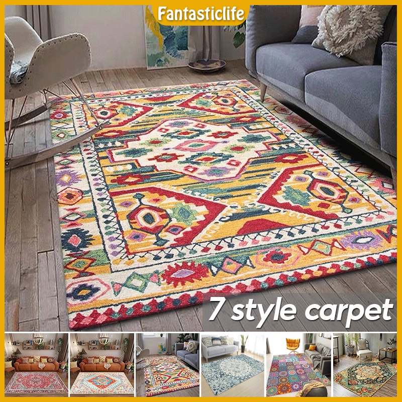 Carpet Nordic National Style, Circle Area Rugs Ikea