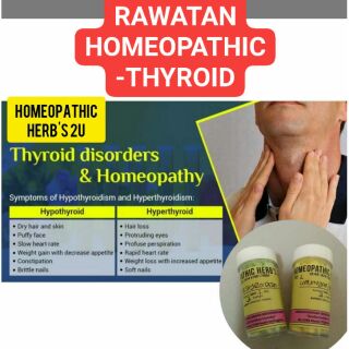 SET THYROID DISORDERS & HOMEOPATHIC  Shopee Malaysia