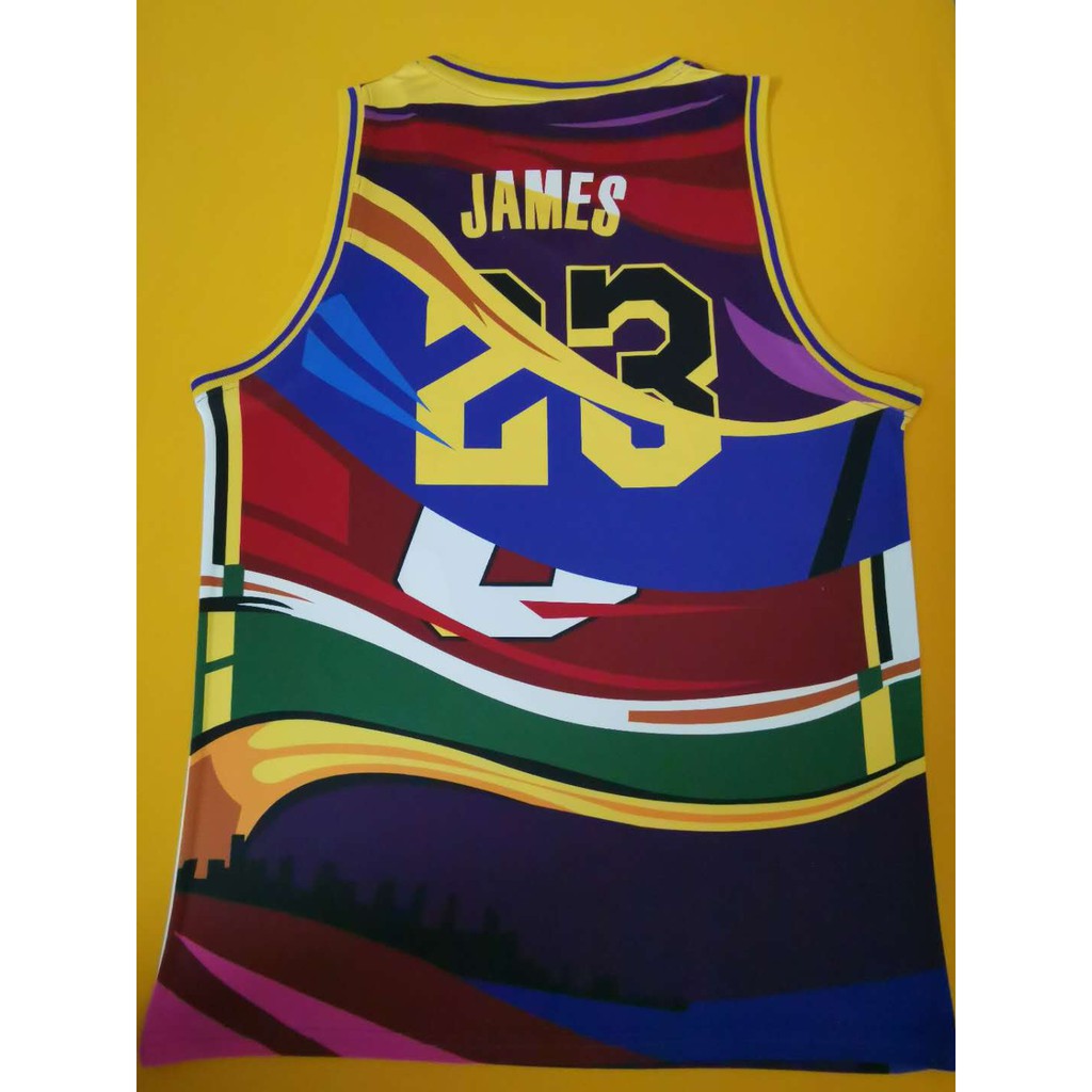 lebron lakers cavs jersey