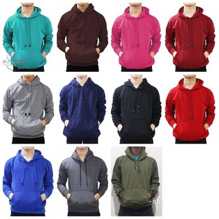Plain Sweater Hoodie Oblong Premium Fleece Thick | Shopee Malaysia