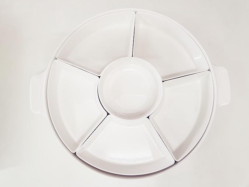 Melamine Revolving Dome Serving Set / Dome Set Shopee Malaysia