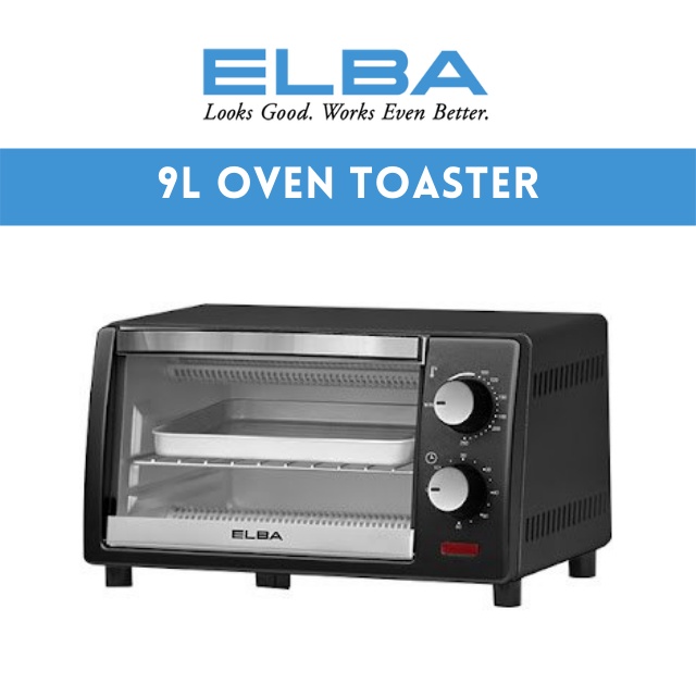 Elba Oven Toaster 9L | Toaster Oven [EOT-D0989(BK)] (Pembakar Ketuhar)