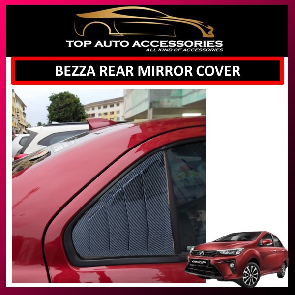 BEZZA 2016-2022 (ALL) REAR MIRROR COVER / TRIANGLE MIRROR COVER ...