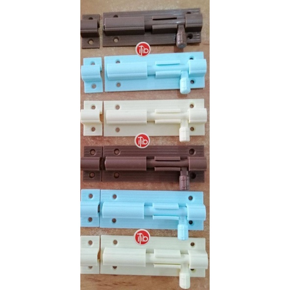 PVC DOOR LATCH 4" 110MM TOILET FOLDING DOOR LOCK Shopee Malaysia