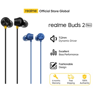 Image of realme Buds 2 Neo Built-in Microphone Wired 3.5mm