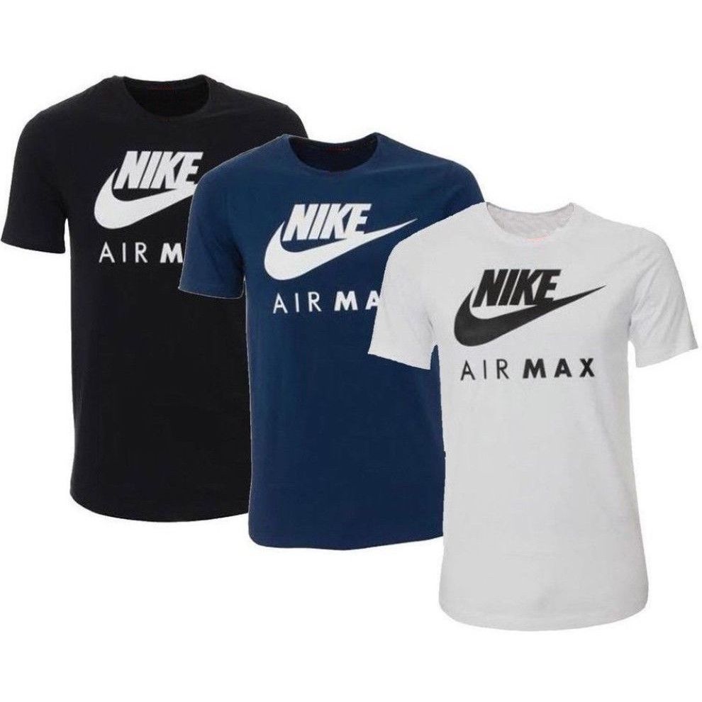 black and blue nike shirt