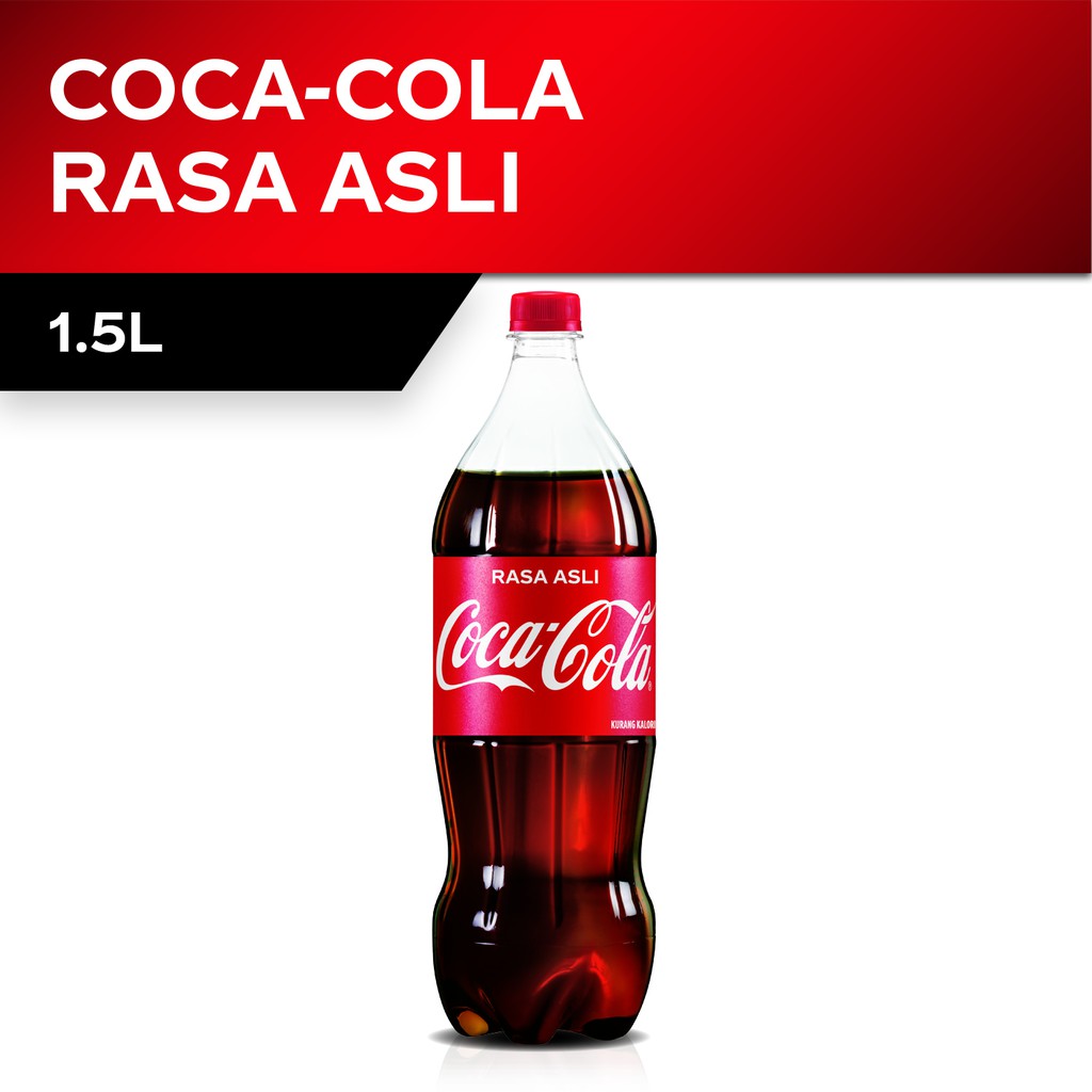 coca cola rasa asli less calorie 1 5l shopee malaysia