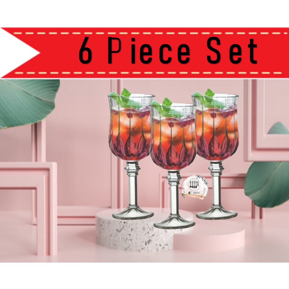 Glass Cup Champagne Wine Glass Housewarming Gift Diamond Embossed