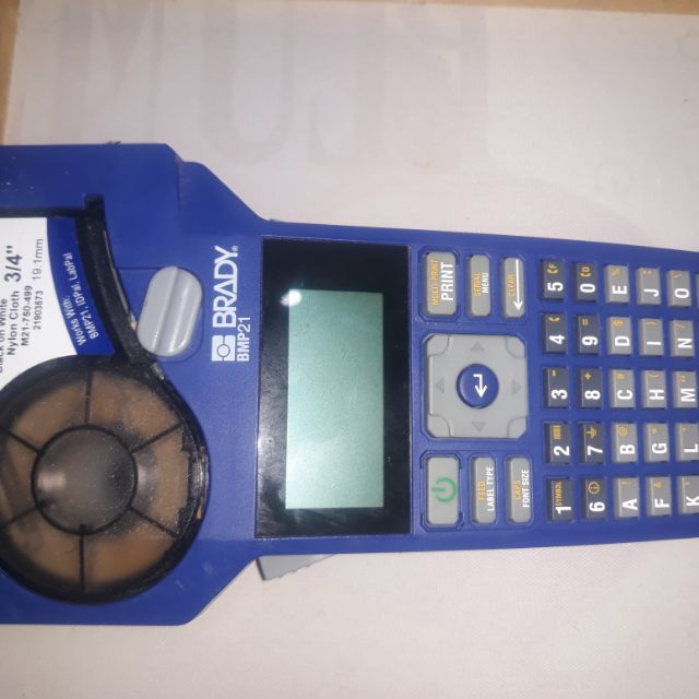 brady bmp21 label printer