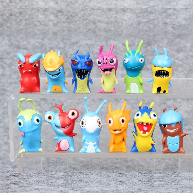 Slugterra Slug Terra Set of 24 PCS Mini PVC Figures Figurines Toy Gift for Kids