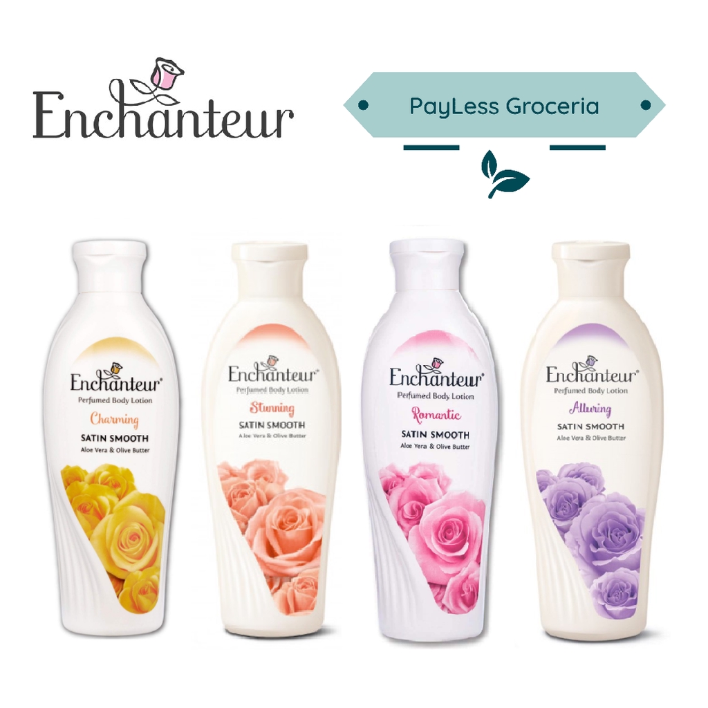 Enchanteur Satin Smooth Perfumed Body Lotion 250ml Shopee Malaysia