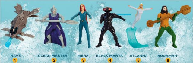 aquaman toys at burger king