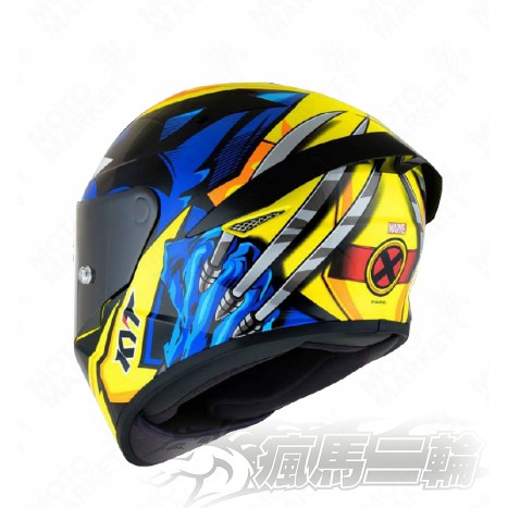 Crazy Horse Two Wheel Kyt Tt Course Ttc Marvel Joint Wolverine Shopee Malaysia