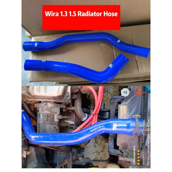 WIRA 1.5 1.3 RADIATOR HOSE SILICONE RADIATOR HOSE PROTON WIRA 1.5