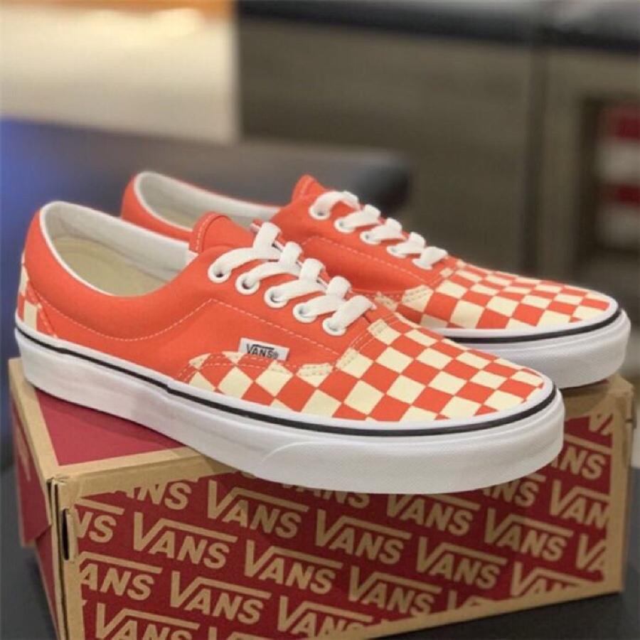 vans shoes red color
