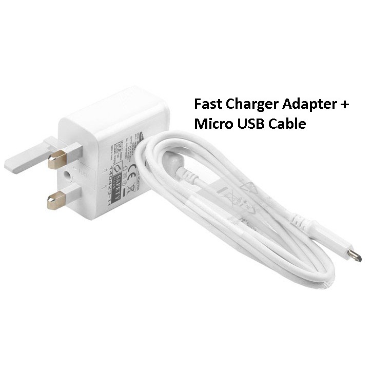 Fast Charger Adapter + Micro USB Cable (Adaptive Charge) Shopee Malaysia