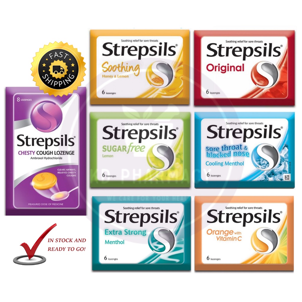 Strepsils Soothing Sore Throat Lozenges 6's / 8's | Shopee Malaysia