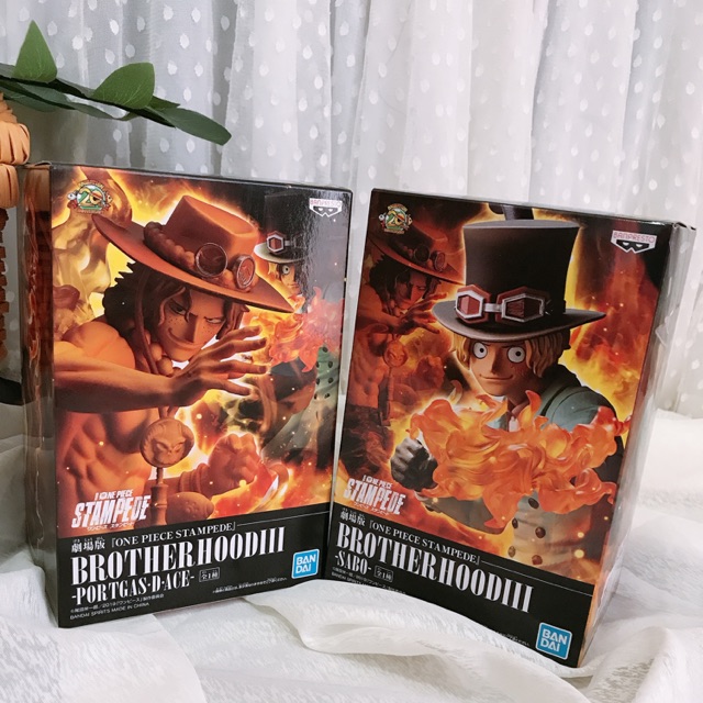 Banpresto One Piece Stampede Movie Brotherhood Iii Sabo Or Portgad D Ace Japan Figure Shopee Malaysia