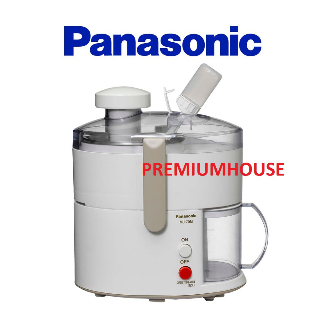 [Ready Stock] Panasonic Juicer Machine MJ-70M (200W) 0.6L Jug Capacity