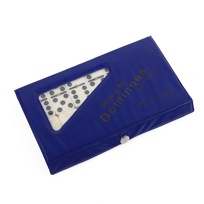 Must Purpose 28pcs Domino Set Plastic Melamine Dominoes Toys Hobbies Construction Classic Kids Game Games Board Quality - Image 3