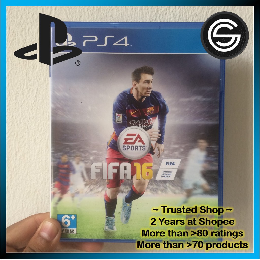 Ps4 Used Games Fifa 16 Shopee Malaysia