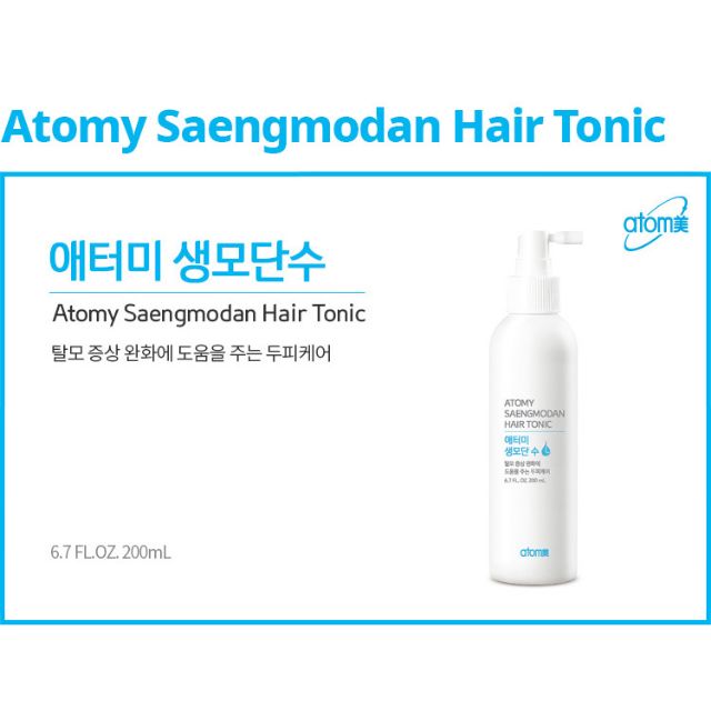 ATOMY SAENGMODAN HAIR TONIC 200ml Shopee Malaysia