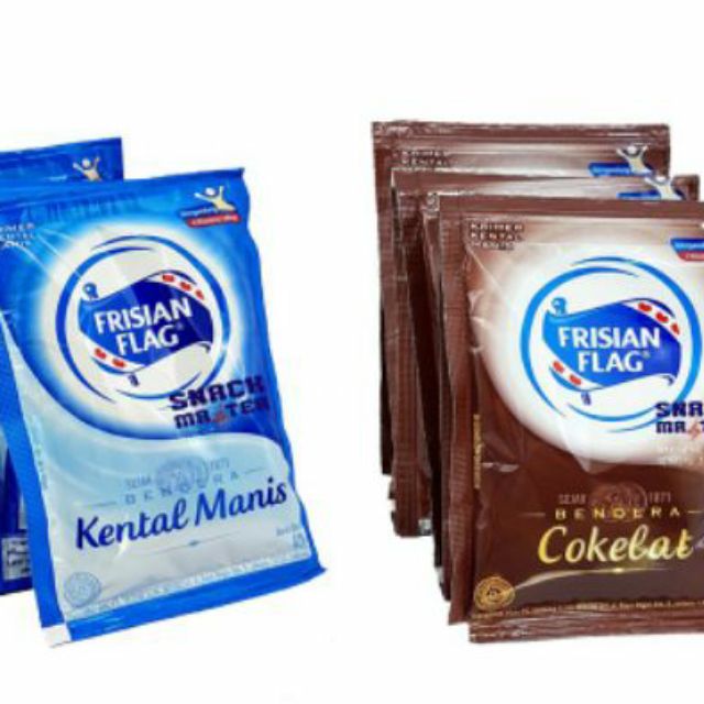 Frisian Flag Susu Bendera Coklat Sachet 240g Asli Indonesia Shopee Malaysia