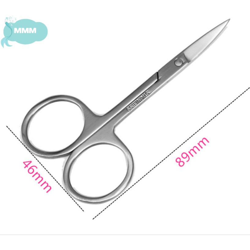 纹绣不锈钢眉剪刀Eyebrow Trimming Stainless Steel Scissor | Shopee Malaysia