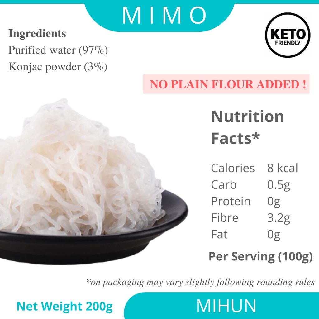 Konjac Noodle Nutrition Facts Besto Blog