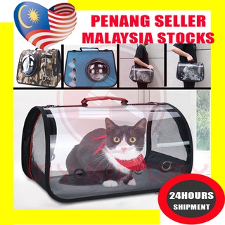 Pet Capsule Transparent Astronaut Pet Dog Cat Carrier Bag Kucing 