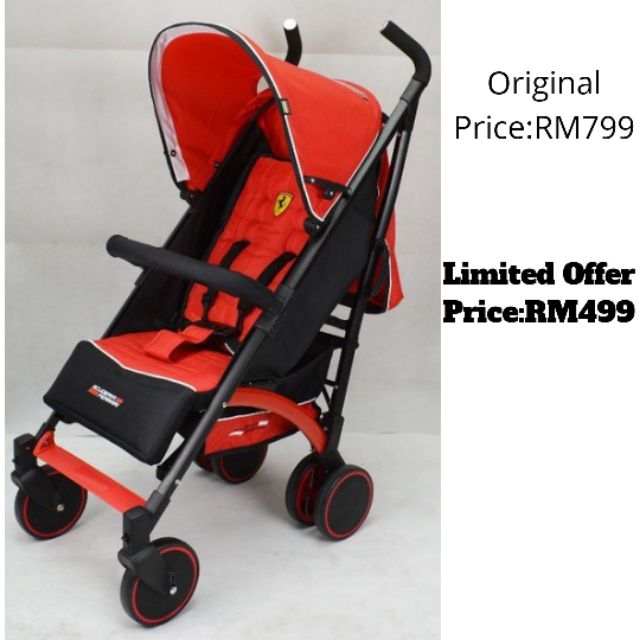 scuderia ferrari stroller