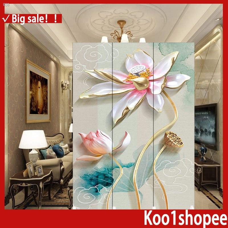 ▦Simple Screen Partition Living Room Entrance Home Covering Folding Mobile  Decoration Office Background Wall Fashion Fol | Shopee Malaysia