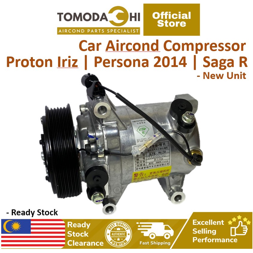 TOMODACHI Car Aircond Compressor Proton Iriz Persona 2014 Saga R