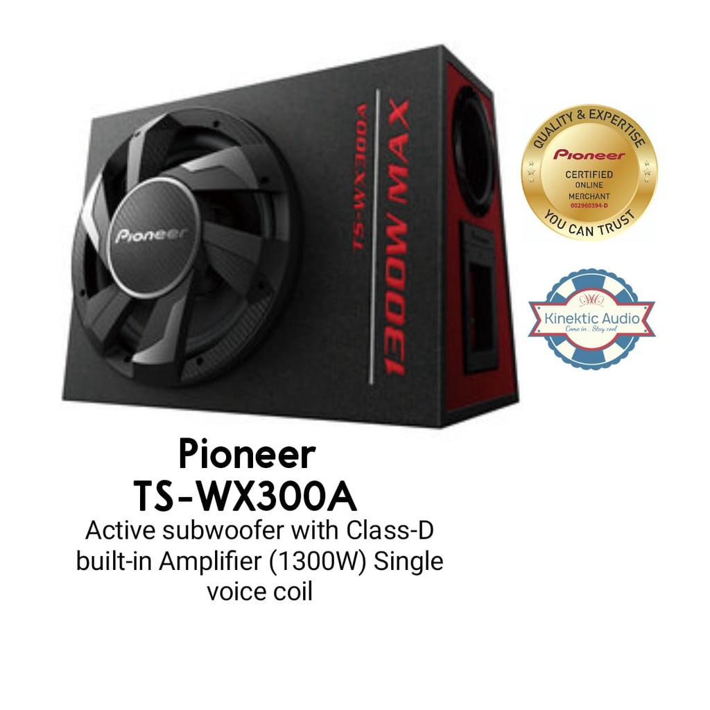 Pioneer TS-WX300A - 30cm Powered Active Subwoofer | Shopee Malaysia