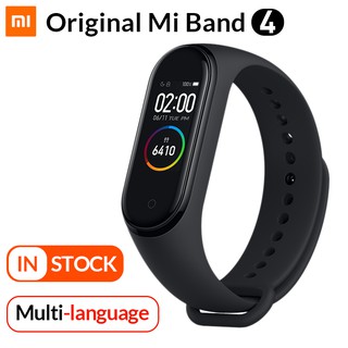 global version xiaomi mi band 4 smart watch wristband amoled bluetooth 5.0 swim