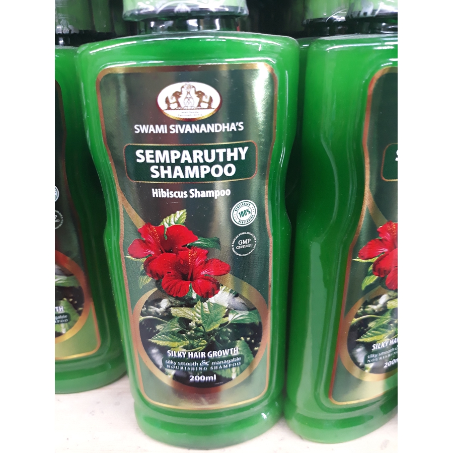 Swami Sivanandha's Semparuthy Hibiscus Shampoo 200ml Silky Hair Growth &  Nourishing | Shopee Malaysia